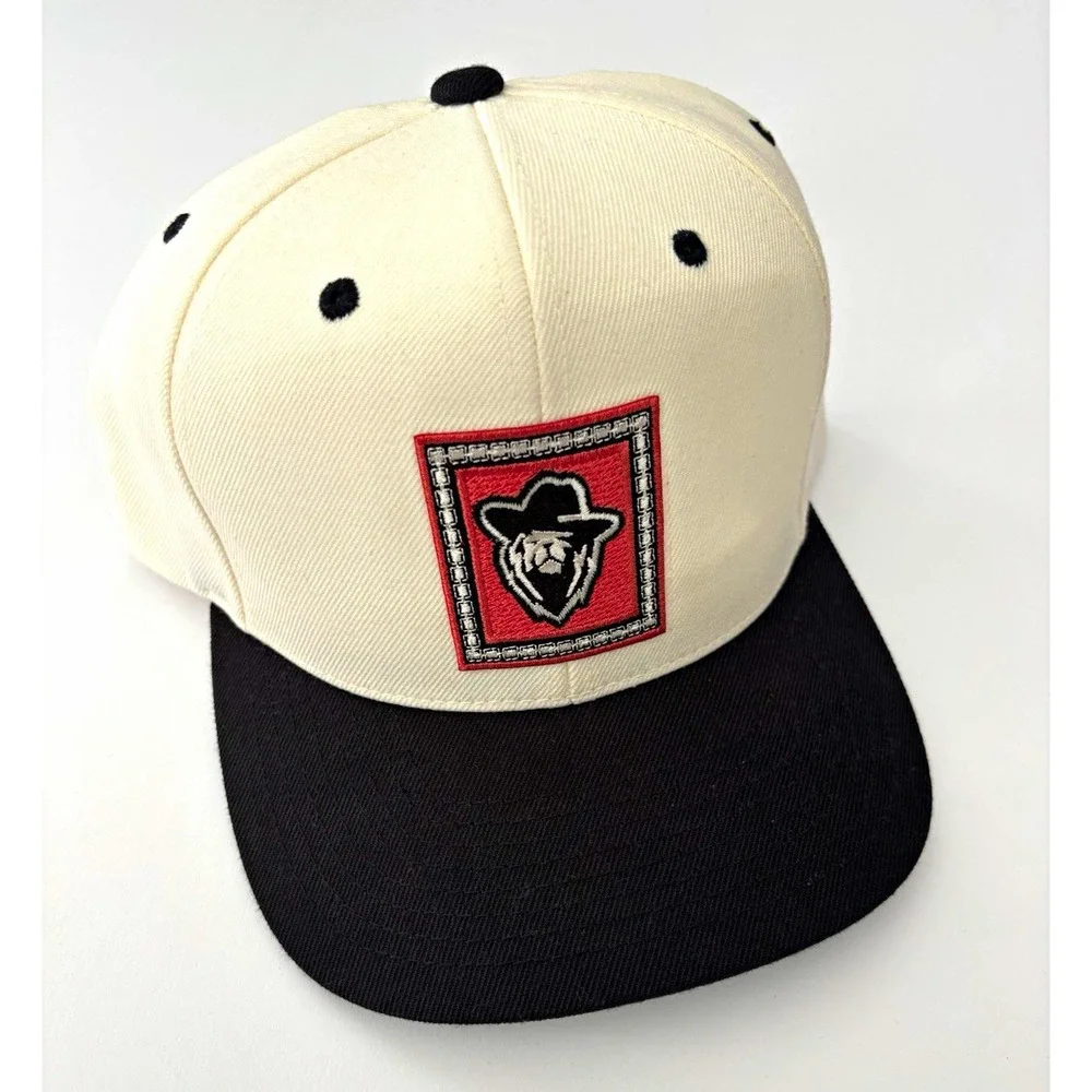 Carin Leon Cream & Black Adjustable Cap, Unisex Adults One Size